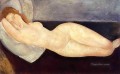 Desnudo reclinado con la cabeza apoyada en el brazo derecho 1919 Amedeo Modigliani